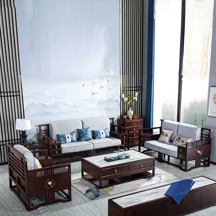 美奢漫金絲檀木沙發(fā)ZSK1016#